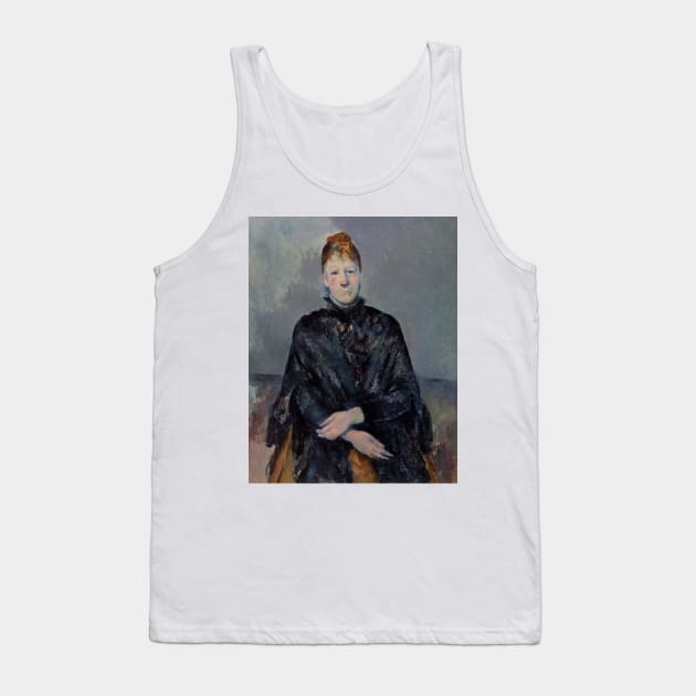 Madame Cezanne by Paul Cezanne Tank Top by Classic Art Stall